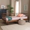 Baxton Studio Matilda Mid-Century Modern Ash Walnut Finished Wood Twin Size Daybed 236-12781-ZORO - alternate 4